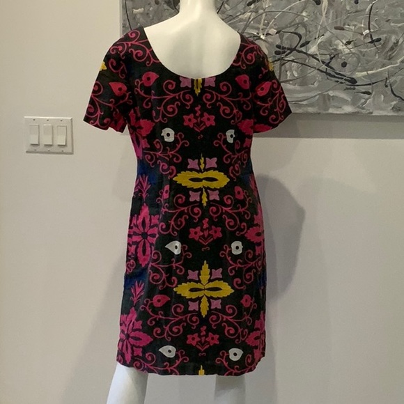 BODEN LINEN DRESS SIZE 10 STUNNING - Picture 2 of 5